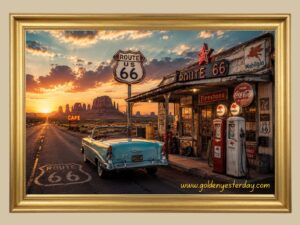 Chevrolet Bel Air Convertible — Monument Valley