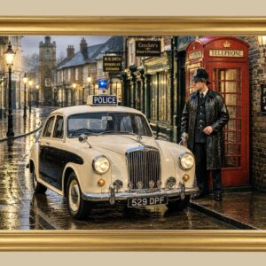 Bobby and Wolseley Car