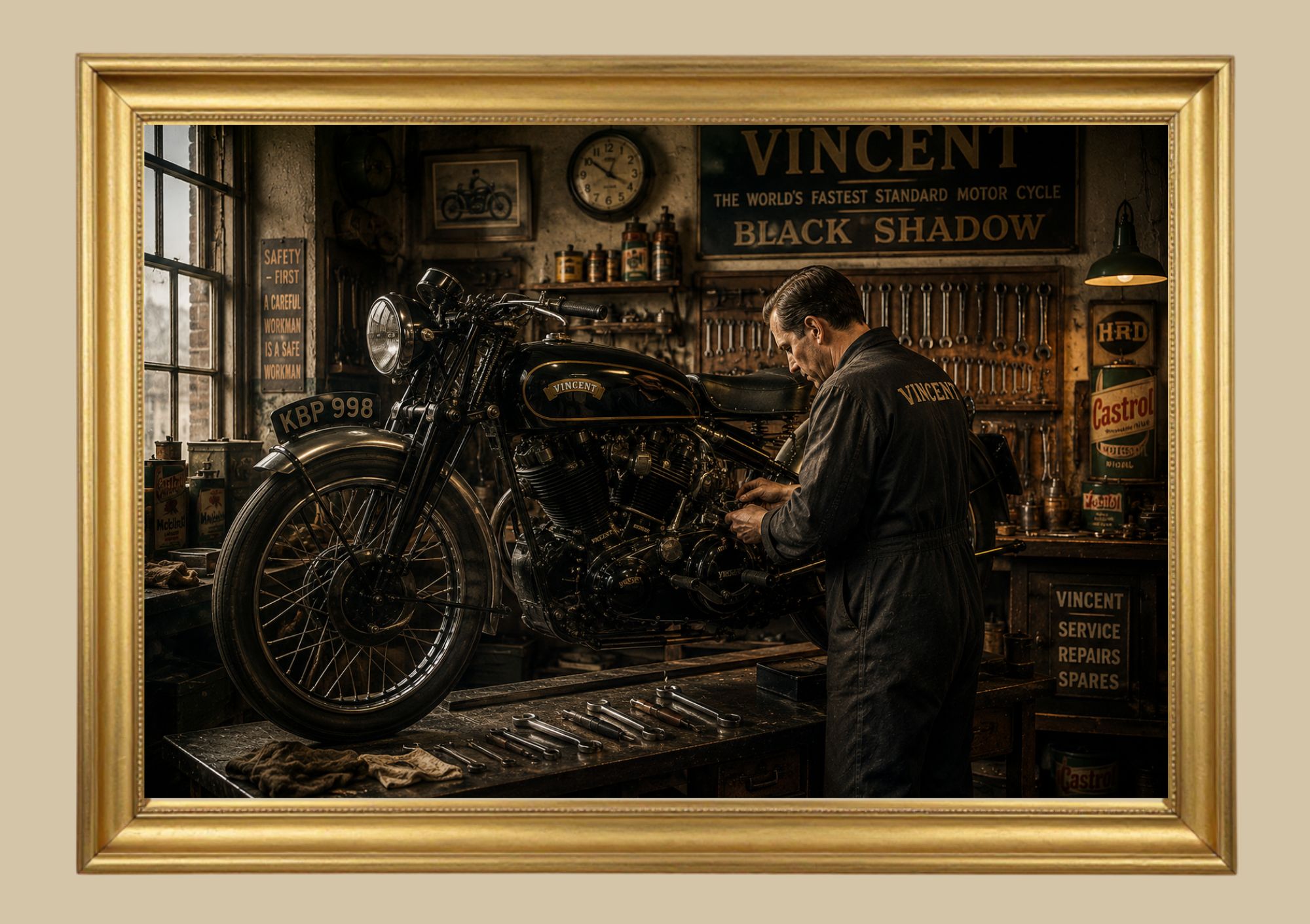 Vincent Black Shadow Service (V24)