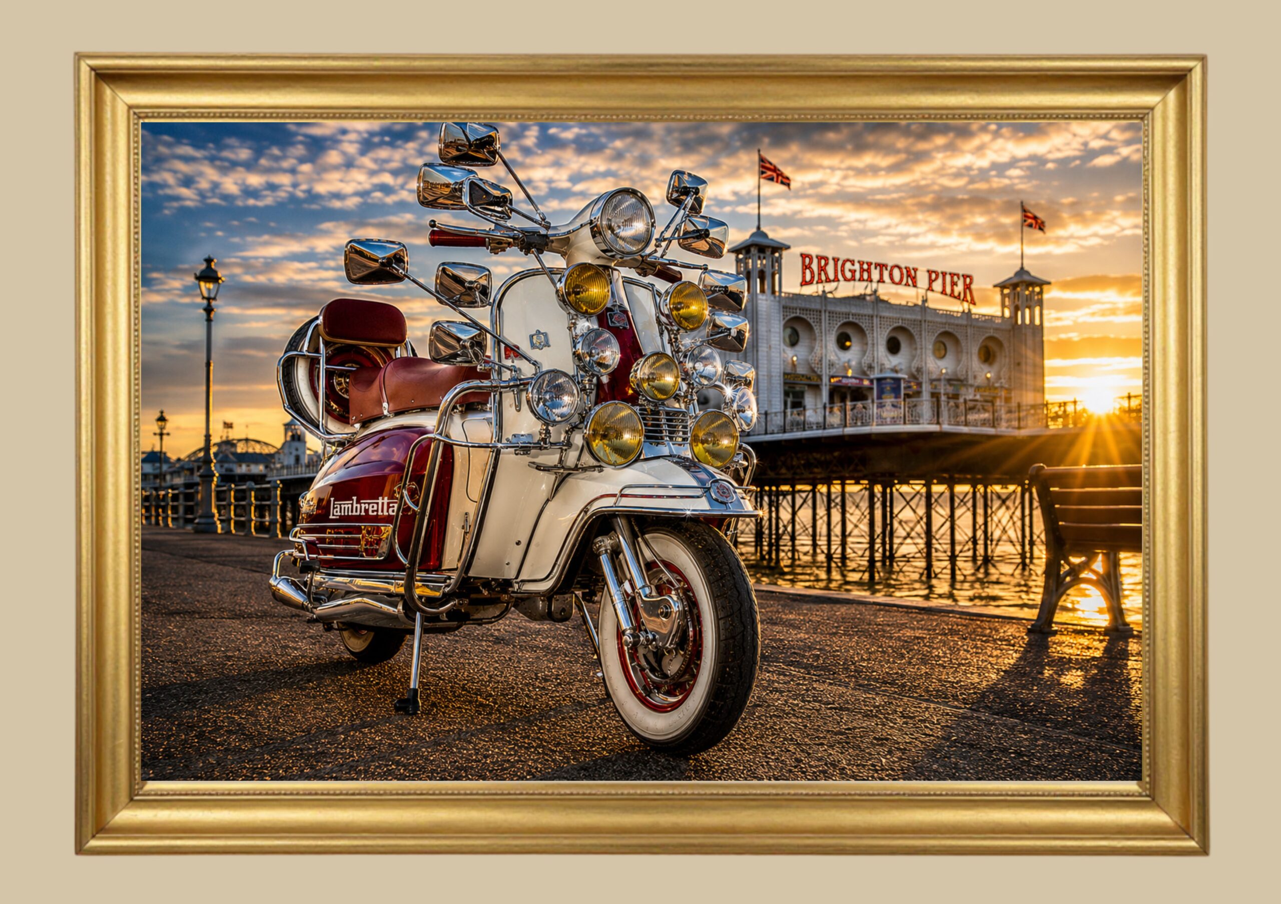 King of Brighton - Lambretta SX (VKOB)