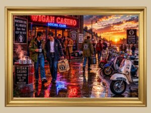 Wigan Casino Dawn Exit - Northern Soul Memories print