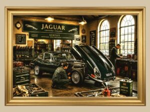 Jaguar Heritage Service print