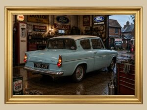 The Ford Anglia print